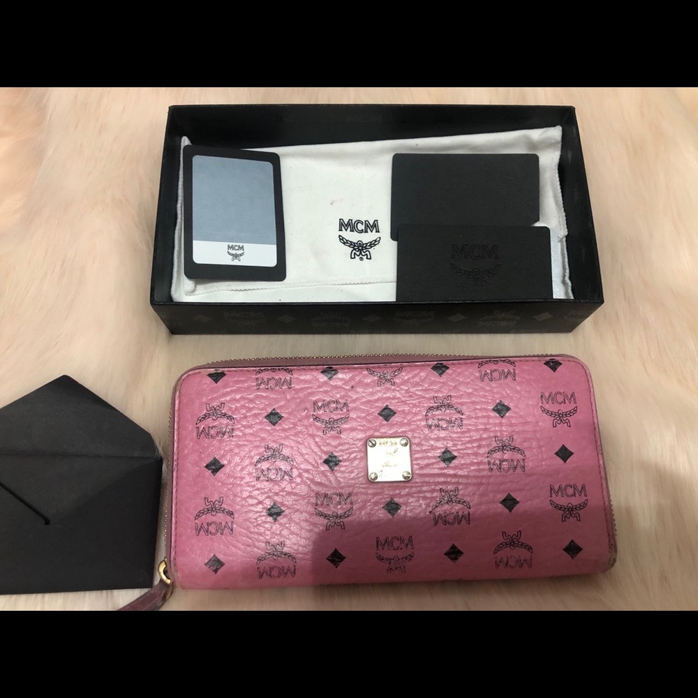 Used genuine MCM wallet